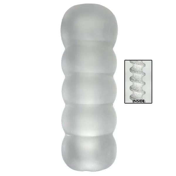 Doc Johnson Male Sex Toys Balls Deep 9 inches Stroker Ass Frost Doc Johnson Male Sex Toys Balls Deep 9 inches Stroker Ass Frost