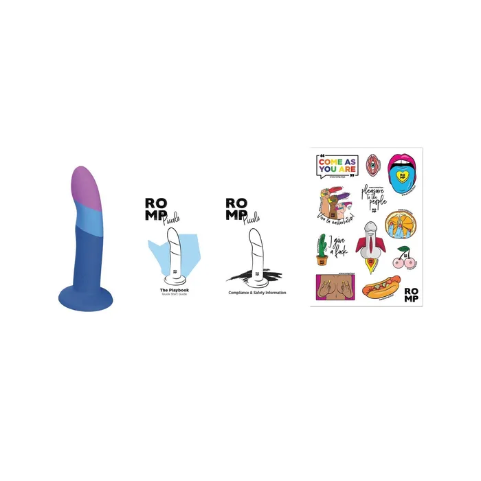 ROMP Dildos ROMP Piccolo 3 Color Dildo