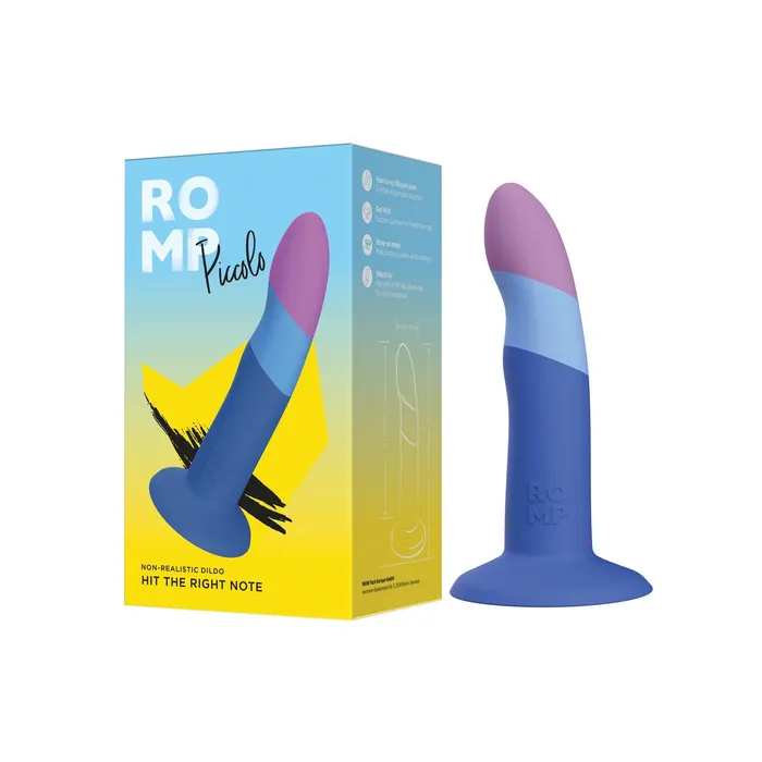 ROMP Dildos ROMP Piccolo 3 Color Dildo