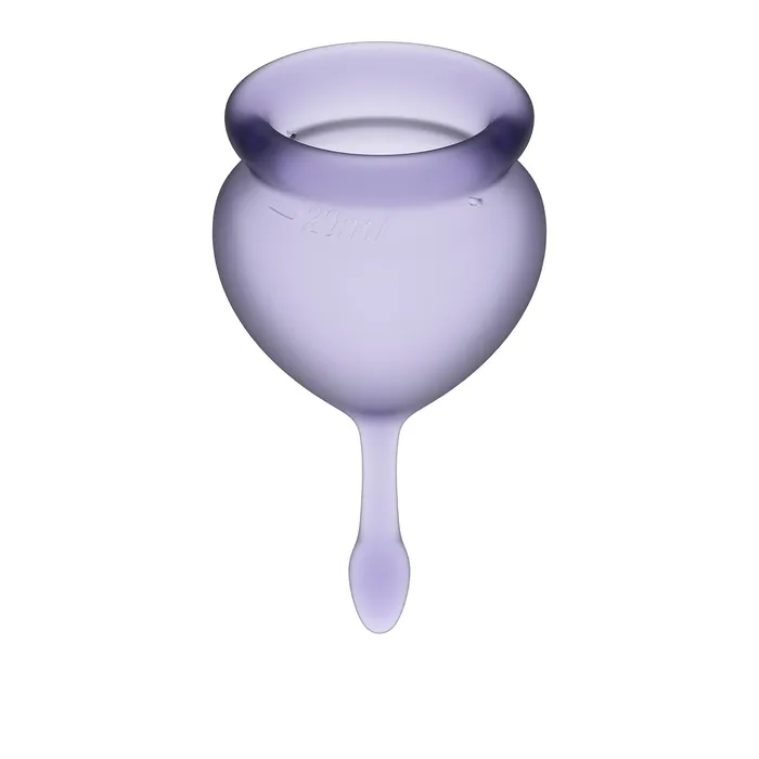 Feel Good Menstrual Cup Lilla 2pcs Satisfyer Male Sex Toys Feel Good Menstrual Cup Lilla 2pcs Satisfyer Male Sex Toys