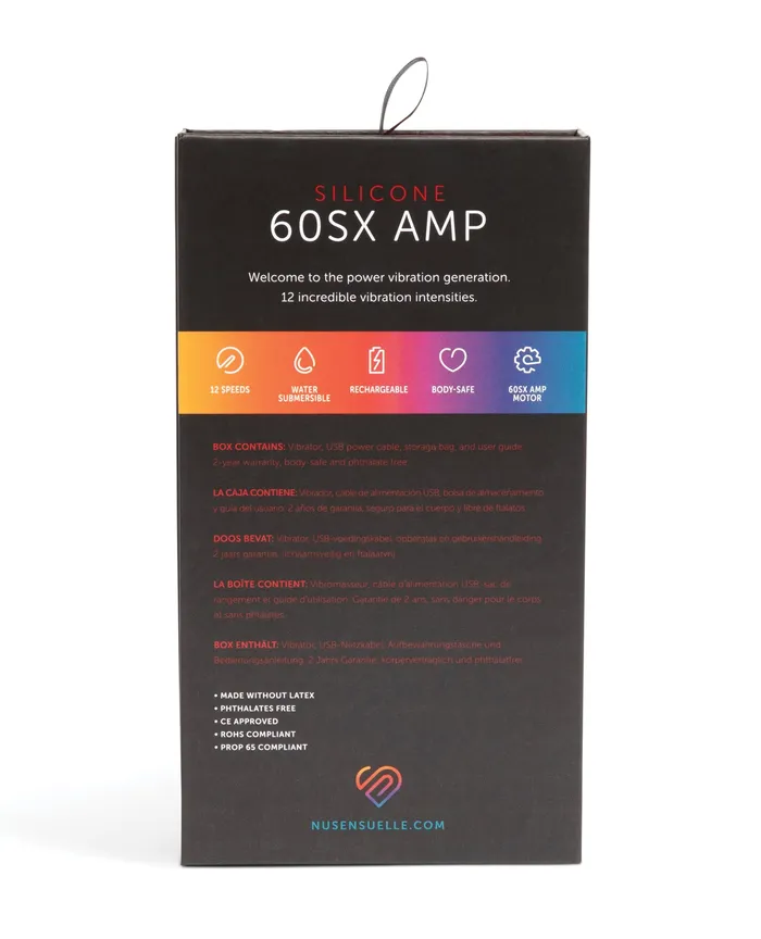 Nu Sensuelle 60SX AMP Silicone Bullet Eldorado Vibrators