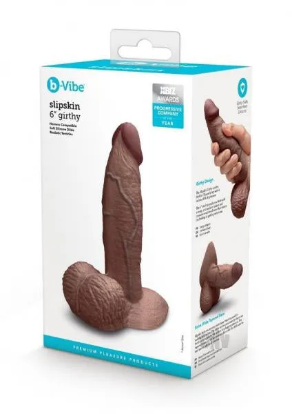 BVibe Slipskin Realistic Silicone Dildo 6 Girthy Brown Vibrant Vibes Australia Quality Sex Toys Great Prices Dildos BVibe Slipskin Realistic Silicone Dildo 6 Girthy Brown Vibrant Vibes Australia Quality Sex Toys Great Prices Dildos