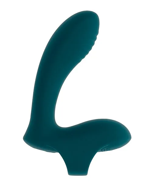 Playboy Playboy Pleasure Wrapped Around My Finger Multi Play Vibrator Dark Teal Vibrators