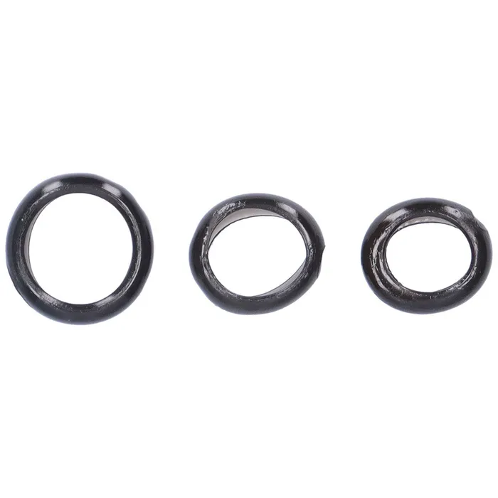 TooTimidcom Wide and Stretchy Cock Rings Set of 3 Dildos