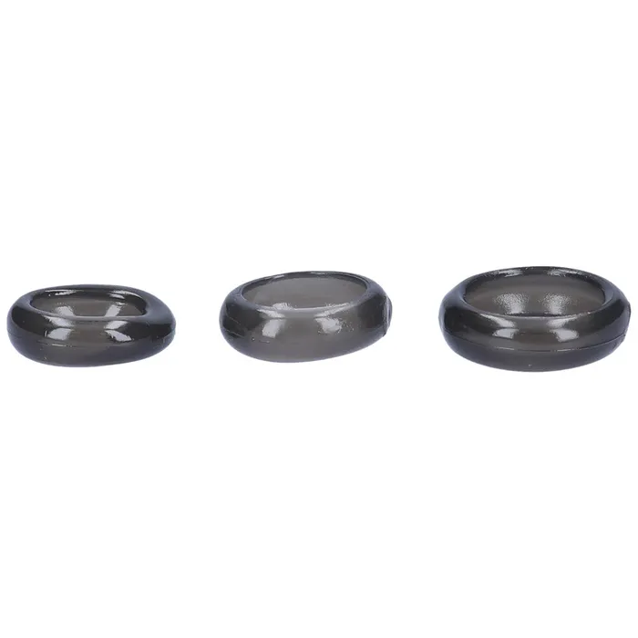 TooTimidcom Wide and Stretchy Cock Rings Set of 3 Dildos