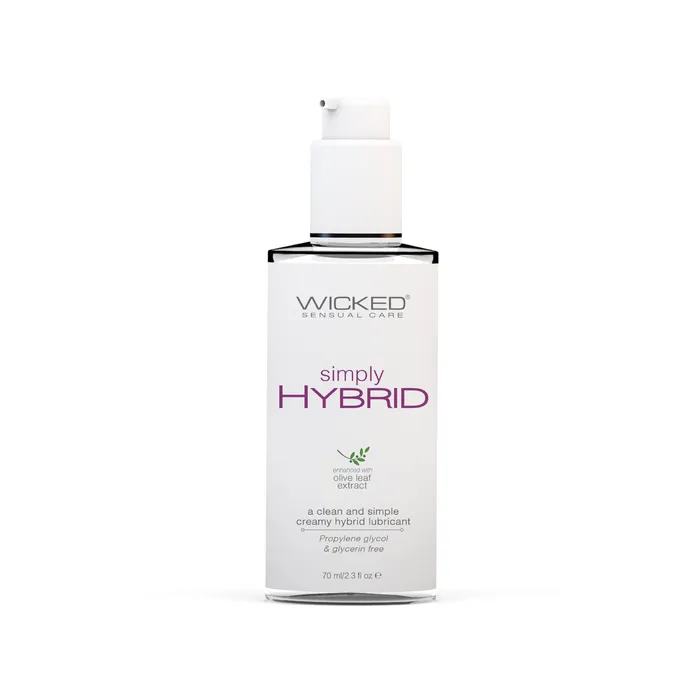 Wicked Simply Hybrid Lubricant Wicked Sensual Care Lubricants