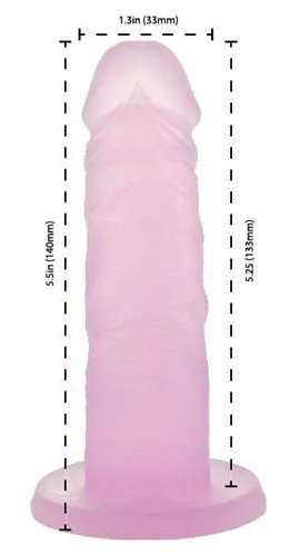Dildos BMS Enterprises Addiction Cocktails 55 inches Silicone Dong Purple