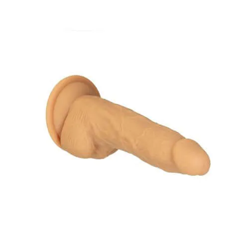 Dildos Naked Addiction 8 inches Rotating and Vibrating Dong Caramel BMS Enterprises