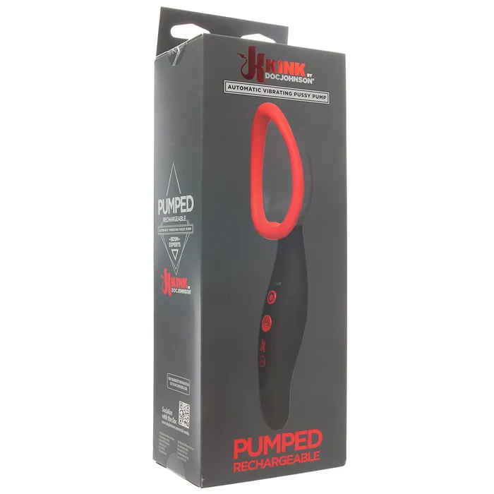 Doc Johnson Kink Pumped Automatic Vibrating Pussy Pump Male Sex Toys