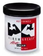 Elbow Grease Elbow Grease Hot Cream 15 Oz Vibrators