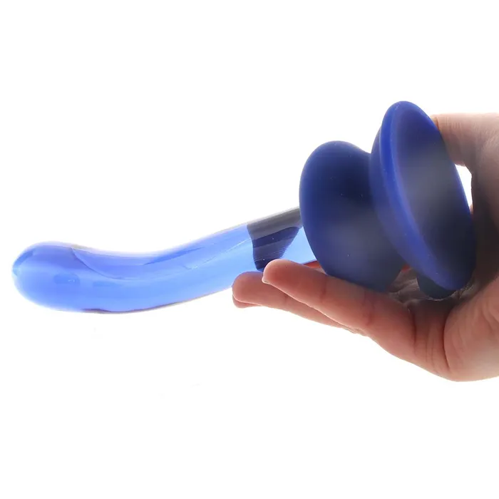 Pipedream Dildos Icicles No 89 Glass Dildo in Blue Pipedream Dildos Icicles No 89 Glass Dildo in Blue