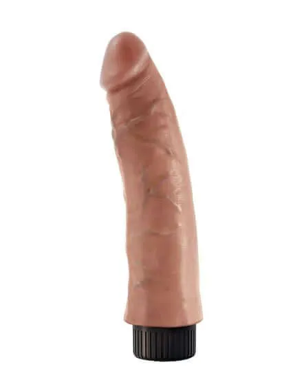Pipedream Products Dildos King Cock 7 inches Cock Real Deal RD Tan Vibrator