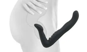 Pipedream Products Female Sex Toys Fetish Fantasy Elite 8Inch Strapless StrapOn Medical Grade Silicone HandsFree PhthalateFree