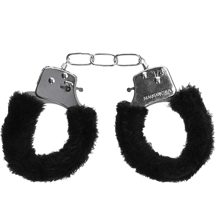 Restraints Shots Toys Black White Beginners Furry Wrist Cuffs Restraints Shots Toys Black White Beginners Furry Wrist Cuffs