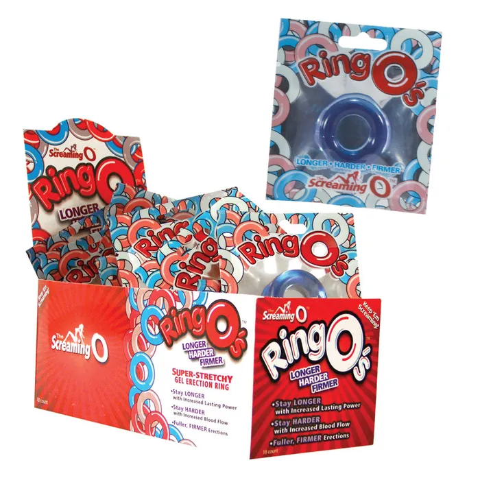 Screaming O RingOs Assorted Display of 18 SCREAMING O Anal