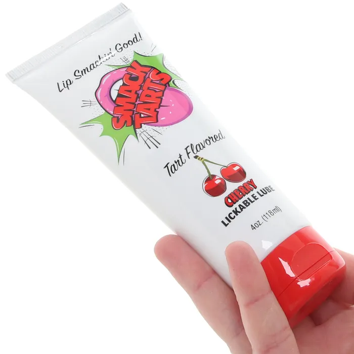 Smack Tarts Flavoured Lube 4oz118ml in Cherry Little Genie Female Sex Toys