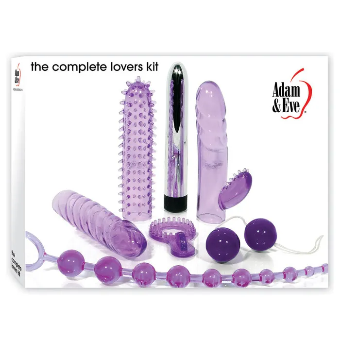 Vibrators Adam and Eve Adam Eve The Complete Lovers KitPurple