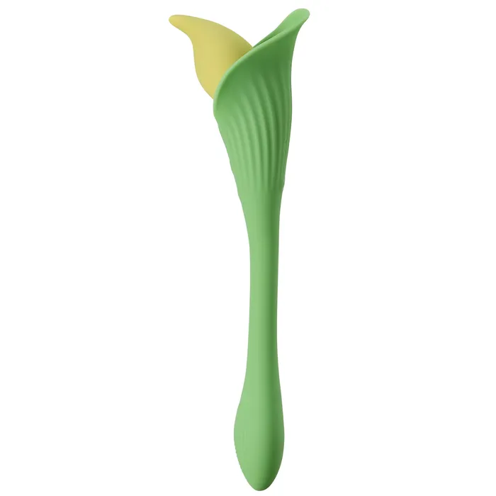 Vibrators Cloud 9 Novelties CLOUD 9 SPATHE LILY VIBE TWOTONE GREEN