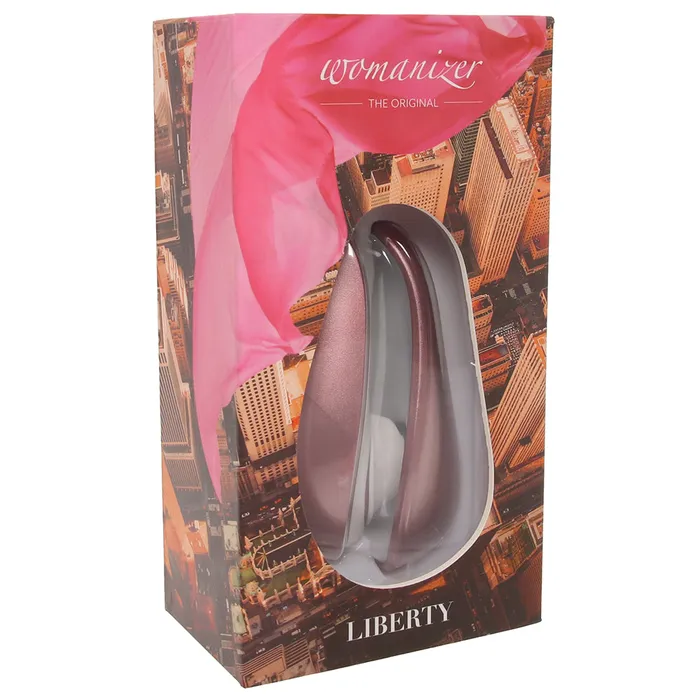 Womanizer Liberty Clitoral Stimulator in Pink Rose Womanizer Vibrators