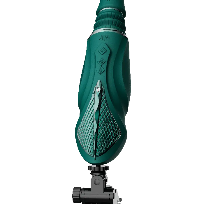 ZALO Sesh Compact Sex Machine Turquoise Green ZALO Female Sex Toys
