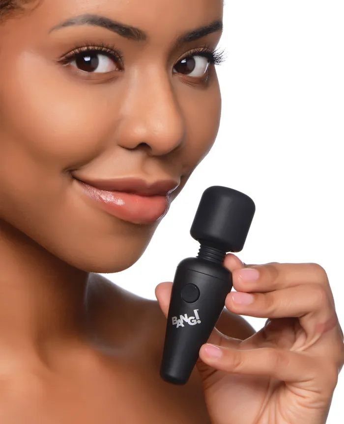 Bang 10X Vibrating Mini Silicone Wand XR Brands Female Sex Toys
