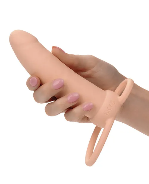 CalExotics Female Sex Toys Performance Maxx Rechargeable Thick Dual Penetrator Ivory CalExotics Female Sex Toys Performance Maxx Rechargeable Thick Dual Penetrator Ivory