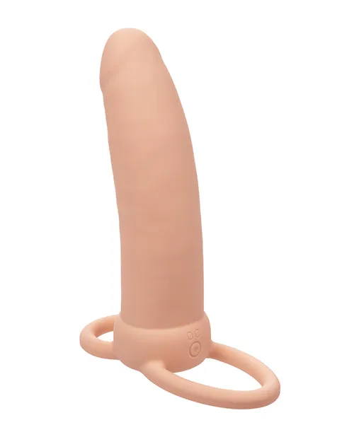 CalExotics Female Sex Toys Performance Maxx Rechargeable Thick Dual Penetrator Ivory CalExotics Female Sex Toys Performance Maxx Rechargeable Thick Dual Penetrator Ivory