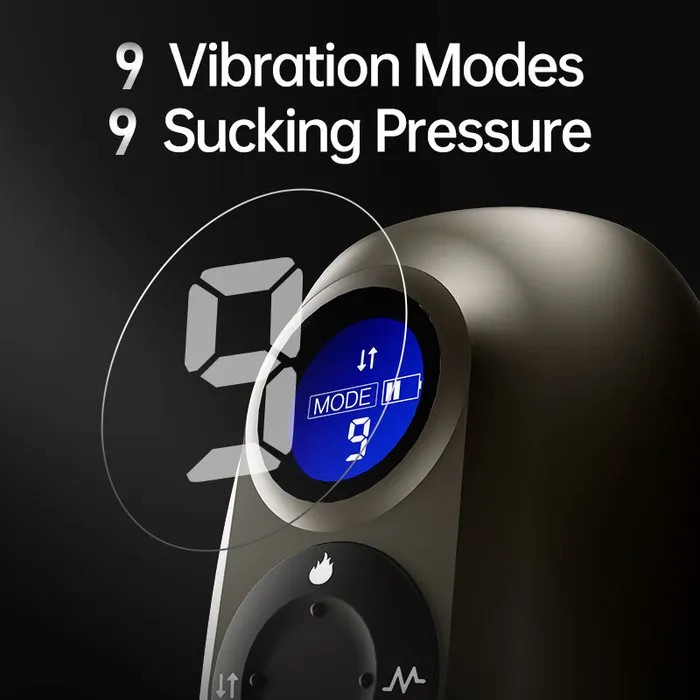 DRY WELL Electric Suction Vibration ATOM Masturbator Drywell Male Sex Toys
