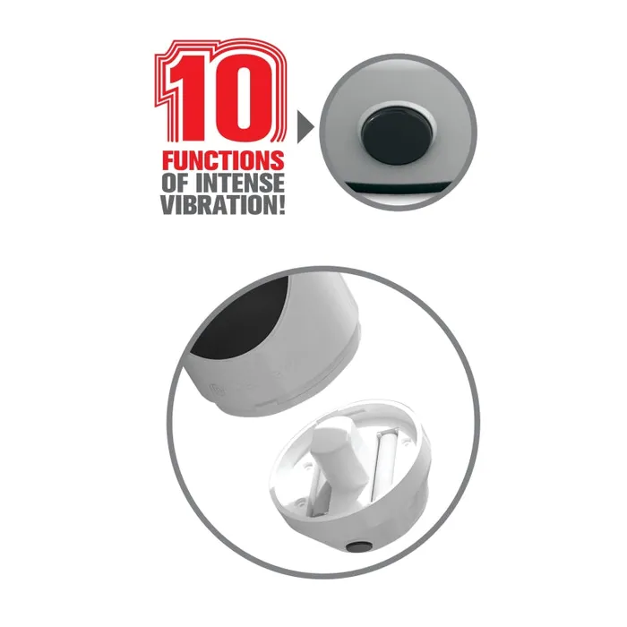 Extreme Toyz Mega Grip Vibrating Pussy Stroker Pipedream Male Sex Toys Extreme Toyz Mega Grip Vibrating Pussy Stroker Pipedream Male Sex Toys