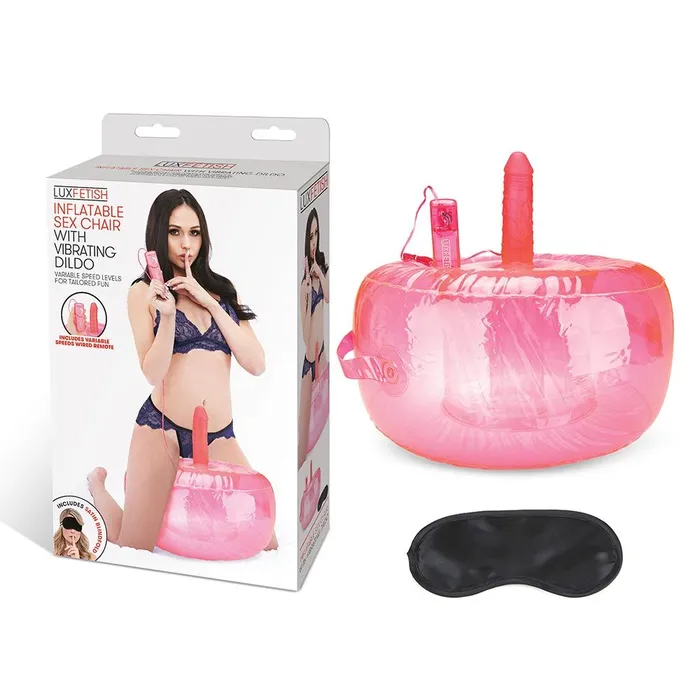 Inflatable Dildo Chair With Vibrating Dildo Lux Fetish Female Sex Toys