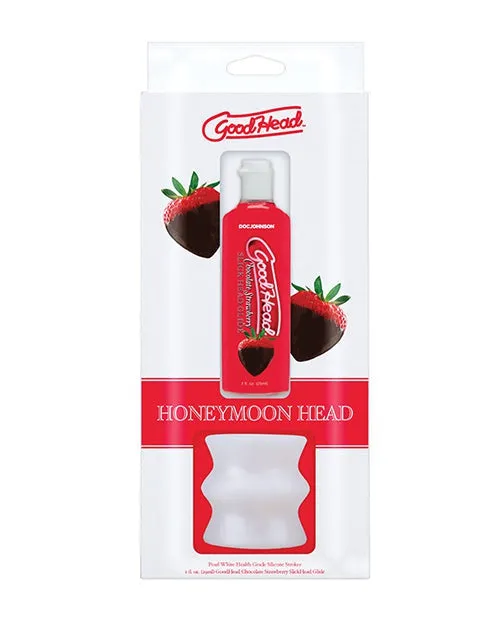 Male Sex Toys GoodHead Honeymoon Kit Includes Stroker Slick Head Glide 1 oz Bottle Chocolate Strawberry Doc Johnson Male Sex Toys GoodHead Honeymoon Kit Includes Stroker Slick Head Glide 1 oz Bottle Chocolate Strawberry Doc Johnson