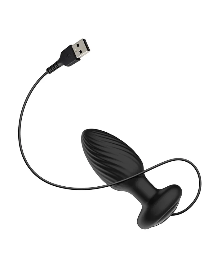 Nexus Anal Nexus Tornado Rotating Vibrating Medium Butt Plug with Remote Black Nexus Anal Nexus Tornado Rotating Vibrating Medium Butt Plug with Remote Black