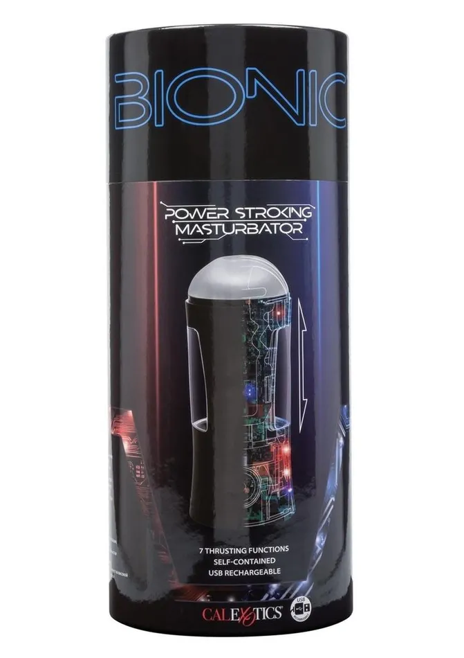 Bionic Male Sex Toys Bionic Power Stroking Rechargeable Anal Masturbator