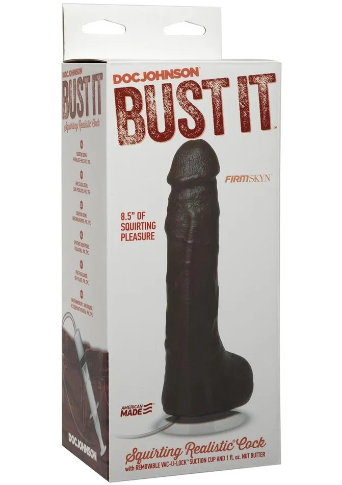 Dildos Doc Johnson Bust It Squirting Dildo