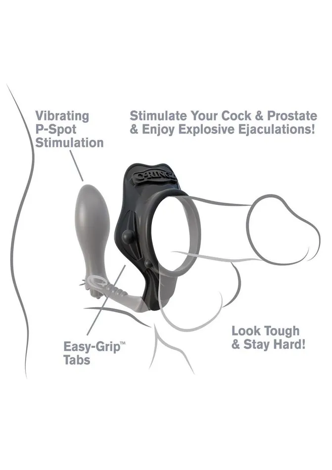 Fantasy CRingz Fantasy CRingz Silicone Rock Hard AssGasm Cock Ring with Bullet Male Sex Toys Fantasy CRingz Fantasy CRingz Silicone Rock Hard AssGasm Cock Ring with Bullet Male Sex Toys