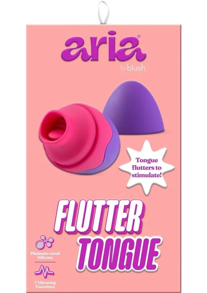 Female Sex Toys Aria Aria Flutter Tongue Rechargeable Silicone Vibrator