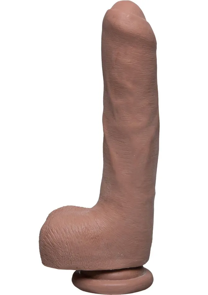 Female Sex Toys The D The D Uncut D Ultraskyn Dildo with Balls