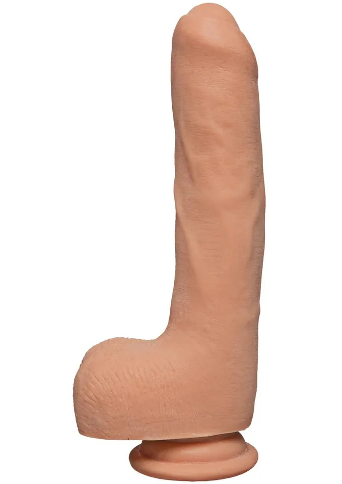 Female Sex Toys The D The D Uncut D Ultraskyn Dildo with Balls