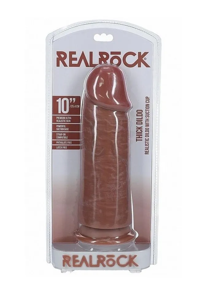Real Rock Female Sex Toys Realrock Ultra Realistic Skin Extra Thick No Balls