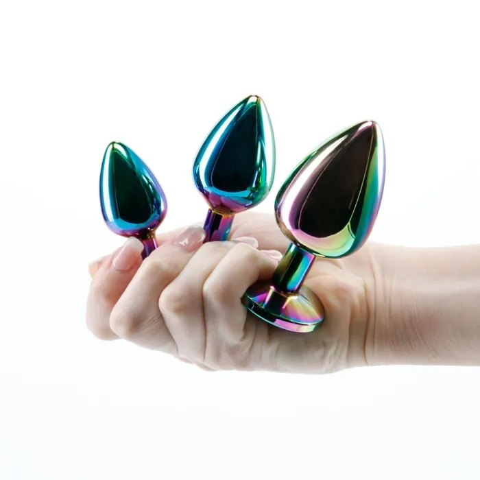 Anal nsnovelties Rear Assets Trainer Kit Multicolor Rainbow Heart Anal nsnovelties Rear Assets Trainer Kit Multicolor Rainbow Heart