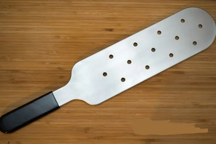 Female Sex Toys Ballisticmetal Wholesale Small Aluminum Spanking Paddle 12 long Female Sex Toys Ballisticmetal Wholesale Small Aluminum Spanking Paddle 12 long