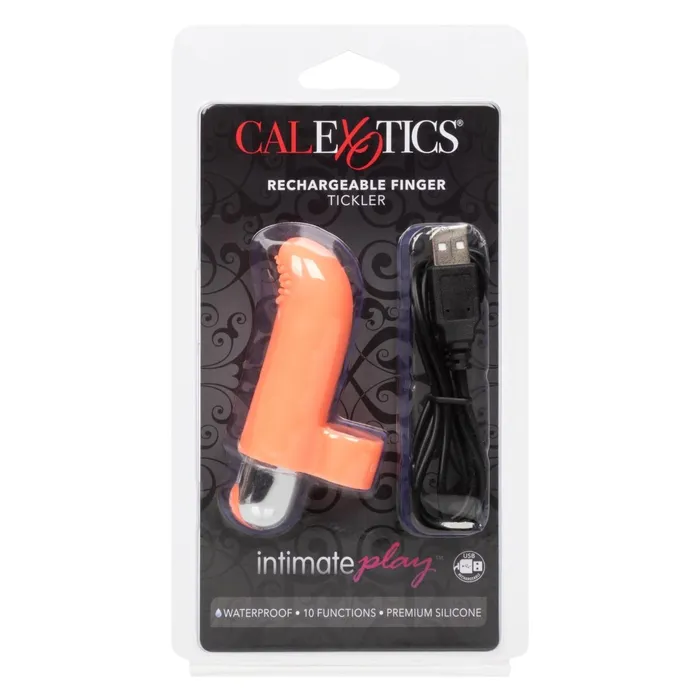 Female Sex Toys CalExotics Intimate Play Rechargeable Finger Tickler Female Sex Toys CalExotics Intimate Play Rechargeable Finger Tickler
