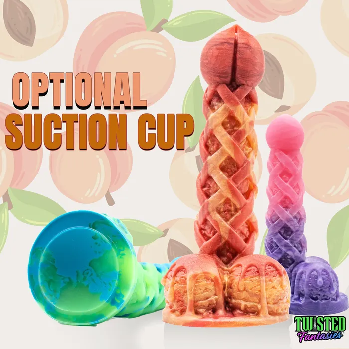 Female Sex Toys Twisted Fantasies Peach Pie A La Mode Dildo