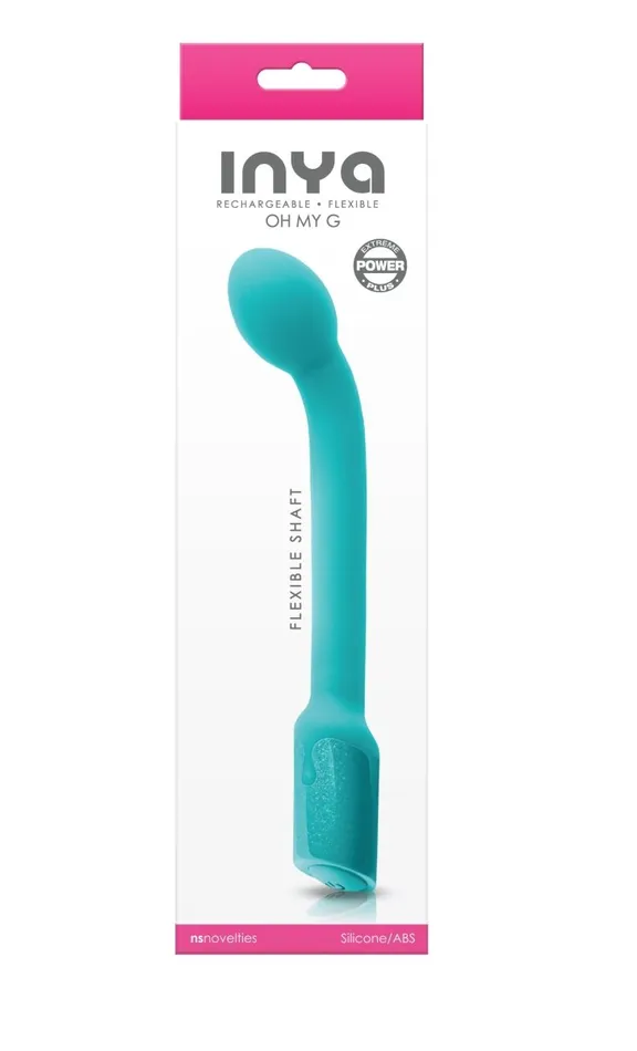 Inya Oh My G Teal nsnovelties Vibrators Inya Oh My G Teal nsnovelties Vibrators