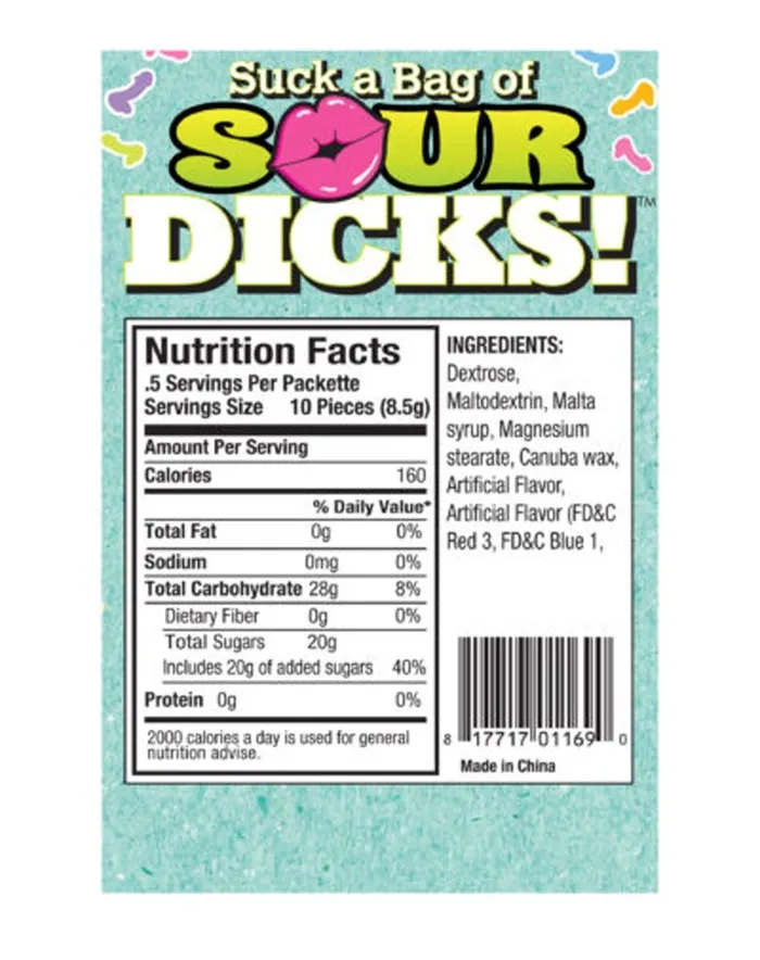 Little Genie Anal Suck a Bag of Sour Dicks Bag of 25 Little Genie Anal Suck a Bag of Sour Dicks Bag of 25