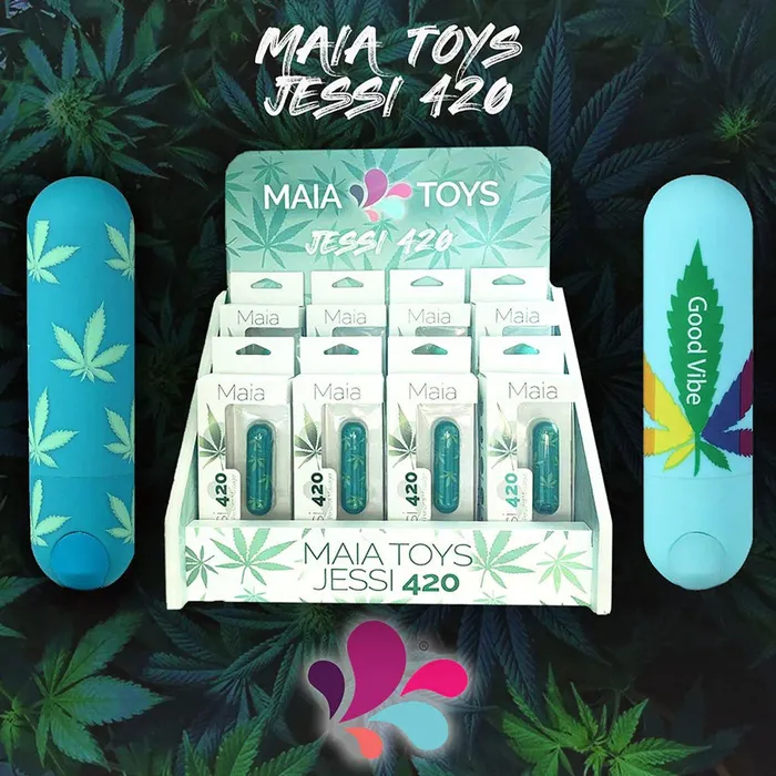 Maia Toys Female Sex Toys Jessi 420 Series Bullet Tester Display