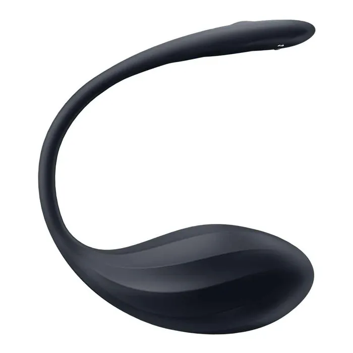 Satisfyer Anal Ribbed Petal Connect App Black Satisfyer Anal Ribbed Petal Connect App Black