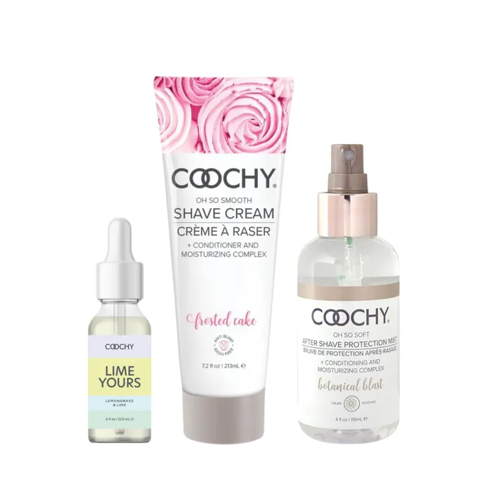 The Flirtation Station Anal Coochy Shaving Starter Gift Set