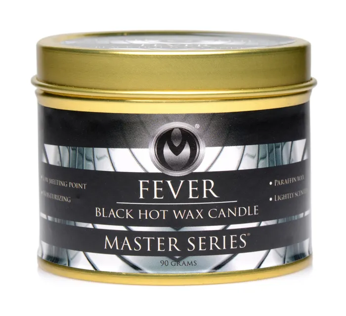 Black Candle for Hot Wax Play XR Brands Anal