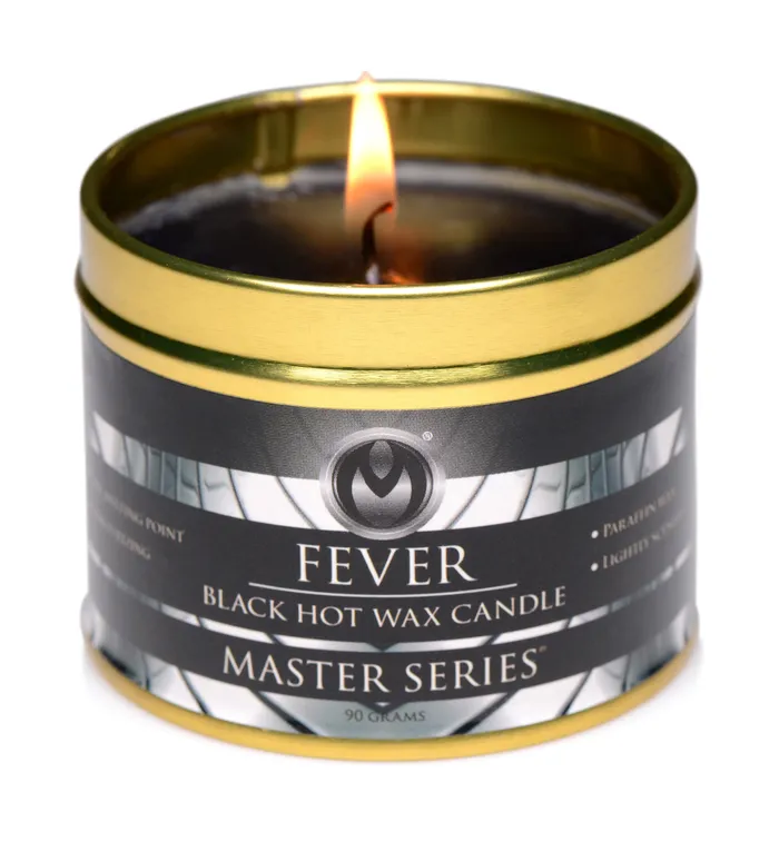 Black Candle for Hot Wax Play XR Brands Anal